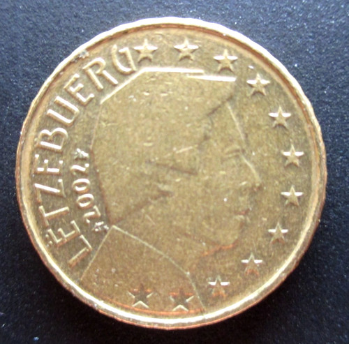 Münze cent 2002 letzebuerg - münze,