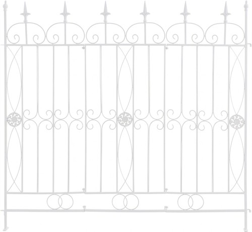 Gartenzaun mangold weiß - gartenzaun,