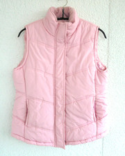 OPUS Wiebke wattierte Damen Steppweste ärmellose Steppjacke rosa Gr. M 38 40