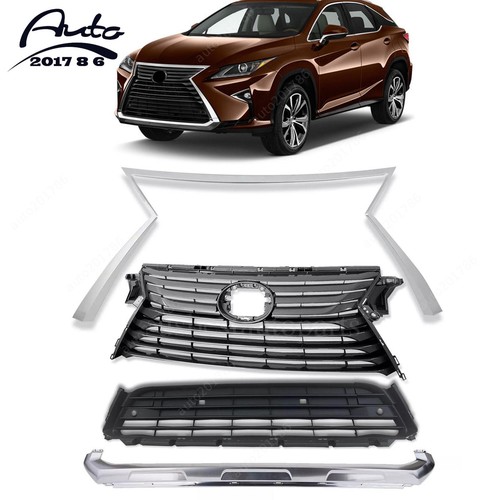 Front grille molding chrome - molding,