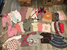 Kleiderpaket Kleidung Mädchen 62 Kindersachen Baby Klamotten 27 Teile