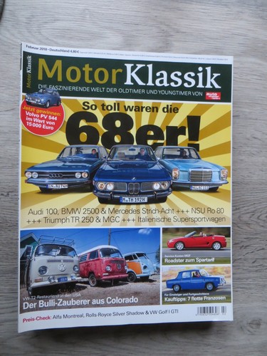 Motor klassik 2018 mgf - /,