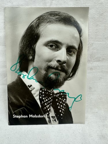 Ddr autogrammkarte stephan - ddr,