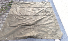Strichtarn Wehrmacht DDR NVA Umhang Poncho Zeltplane Plane Einstrich Keinstrich