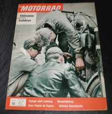 Das Motorrad 10/61 Motorrad-Wasserkühlung, Auftakt WM 1961,AJS 350 Einzylinder