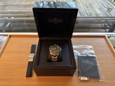 Davosa TERNOS CERAMIC Schwarz 40mm Professional Diver Automatikuhr 