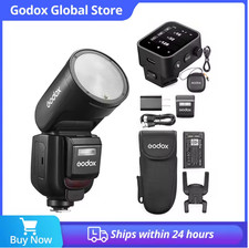 Godox V1PRO S Runder Kopf Kamera Blitz with X3 S Drahtlose Trigger für Sony