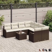 9 pcs Gartensofa-set mit