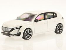 Peugeot 308 2021 pearl white metallic Modellauto 310613 Norev 3inch