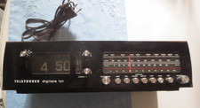 Radio Wecker Telefunken Klappzahlen Uhr Typ digitale 101 sehr guter Zustand