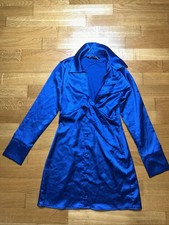 Zara Abendkleid Blau Größe