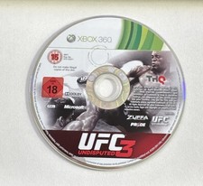 UFC 3 Undisputed Xbox 360 Nur CD