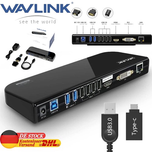Wavlink usb universal - usb, 3.0