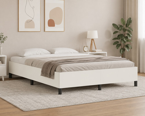 Boxspringbett 160x200 creme - boxspringbett,