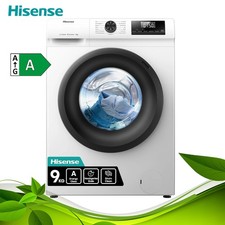 Hisense 9kg Waschmaschine  Trommelreinigung 1400 U/min Selbstdiagnose Inverter 