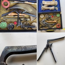 Mittelalter Faustfeuer  Waffen Reinigungs, 8mm DRGM Ausrüstung Militär rare ?