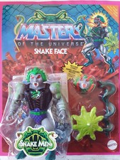 MOTU Masters of the Universe Origins SNAKE FACE  -NEU-  He-Man
