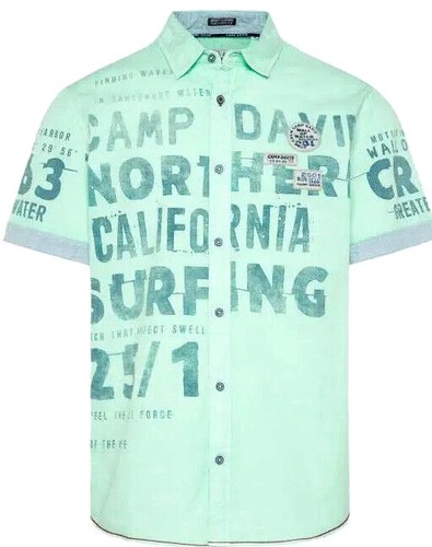 Camp david hemd kurzarm sun - david,