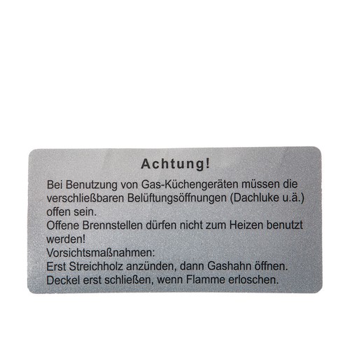 Sicherheitsaufkleber für - t3,