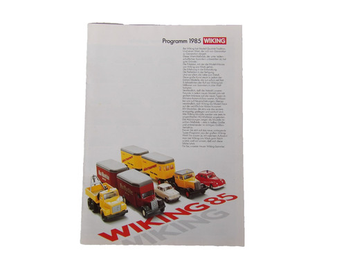 Wiking programm 1985 - wiking,