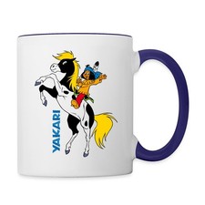 Yakari Winkt Auf Pferd Kleiner