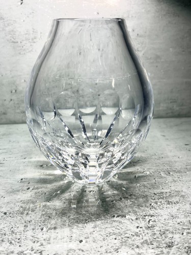 Vase aus kristallglas - vase, (guter