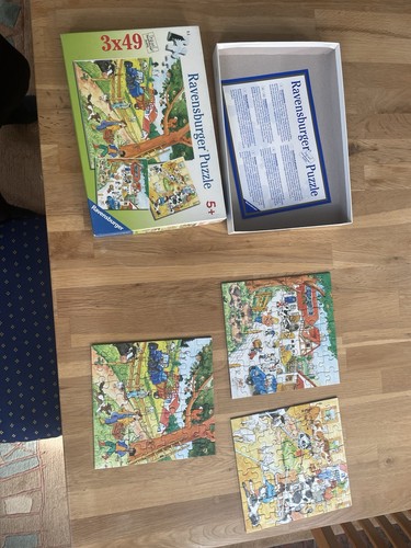 Ravensburger puzzle 3mal - puzzle, 49