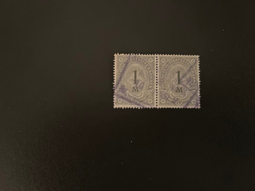 Fiskalmarken paar w - fiskalmarken,