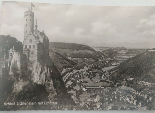 Ansichtskarte schloß - ansichtskarte,
