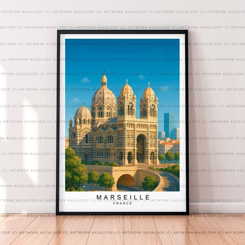 Marseille ungerahmter