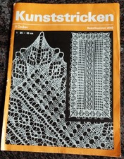 Kunststricken Anleitungen Best.-Nr. 2063 - DDR Verlag für die Frau