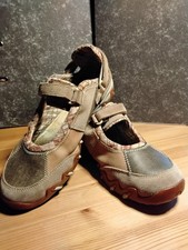 Damen•7,5•Allrounder•rutschfest•Sandale•Sneaker•gebraucht•gemustert braun bunt