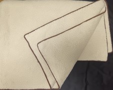 Doppellagige Merino Wolldecke MATHERM 100% Wolle L/B: 196 x 134 cm