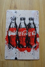 COCA COLA Blechschild - Retro