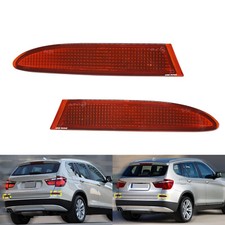 Hinten Stoßstangen Reflektor Rot für BMW X3 F25 LCI mit M Sport Kit Paket 14-17