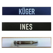 Namensschild BW Dienstanzug Bundeswehr, Kunststoffschild