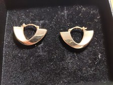 Echtgold Halbcreolen 333 mit