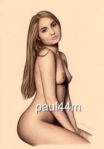 Nude art woman aktzeichnung - nude,