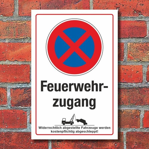 Schild parkverbot halteverbot - schild,