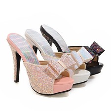 Damen Sandalen Slip On