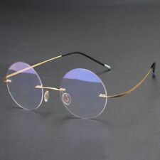 Retro Runde Randlos Lesebrille