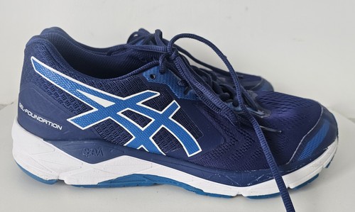 Blaue textil herren laufschuhe - blaue,