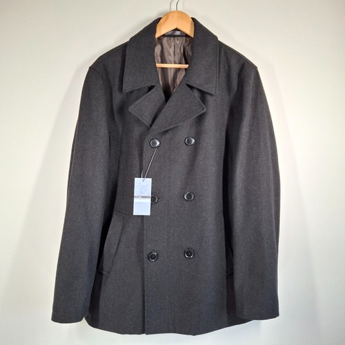 Zweireihiger peacoat - m&s,