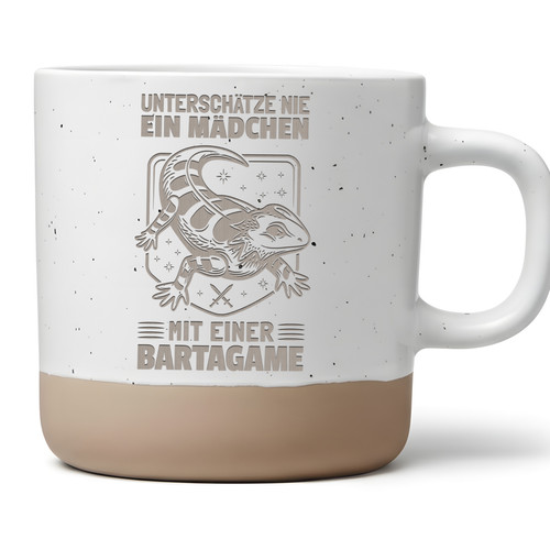 Bartagame tasse mädchen - tasse,