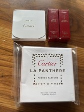Cartier: 5 Parfumproben für Sie  Plus Pouch Eau Der Parfum And Eau De Toilette