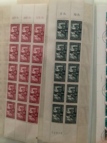 Briefmarken saarland sammlung - briefmarken, saarland,