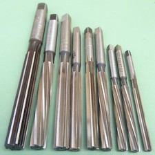 HSS Reibahle Ø 2,5 3 4 5 5,5 6 6,2 7 8 9 10 mm Handreibahle H7 H8 E8 D9 N7