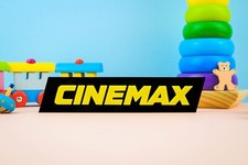 Cinemax 3D gedrucktes Logo