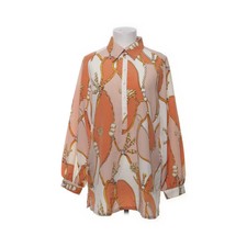 Otto, Bluse, Größe: L, Beige/Weiß/Braun/Gold, Sonstiges, Damen #Z5K