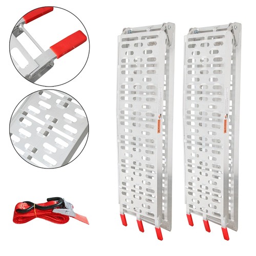 Auffahrrampe alu klappbar max - auffahrrampe,